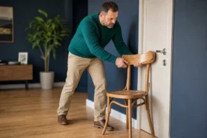 comment bloquer une porte