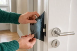 ouvrir porte claquée avec radio