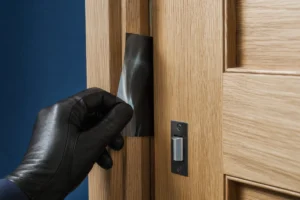 comment ouvrir une porte avec une clé derrière