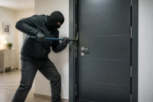cambriolage porte blindée