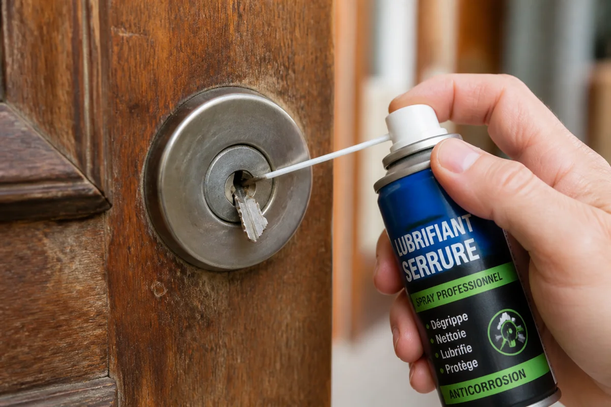 comment retirer une cle cassee dans serrure