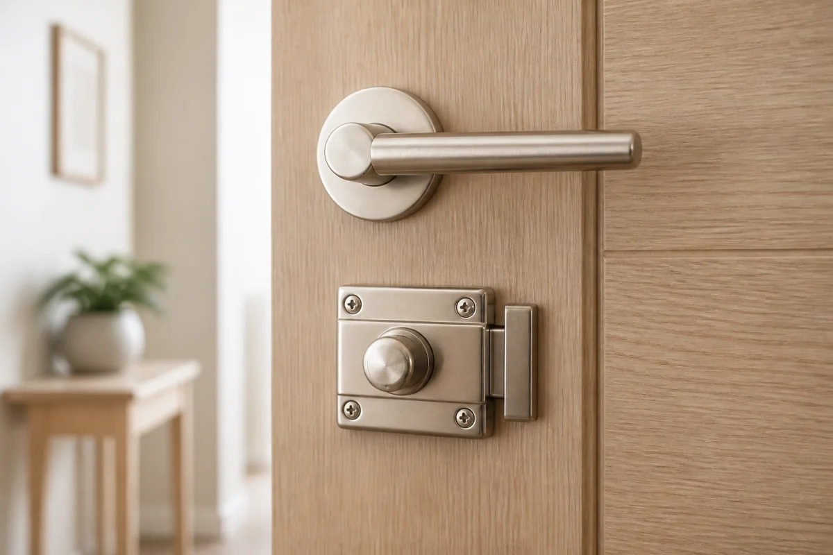 serrure porte intérieure sans clé