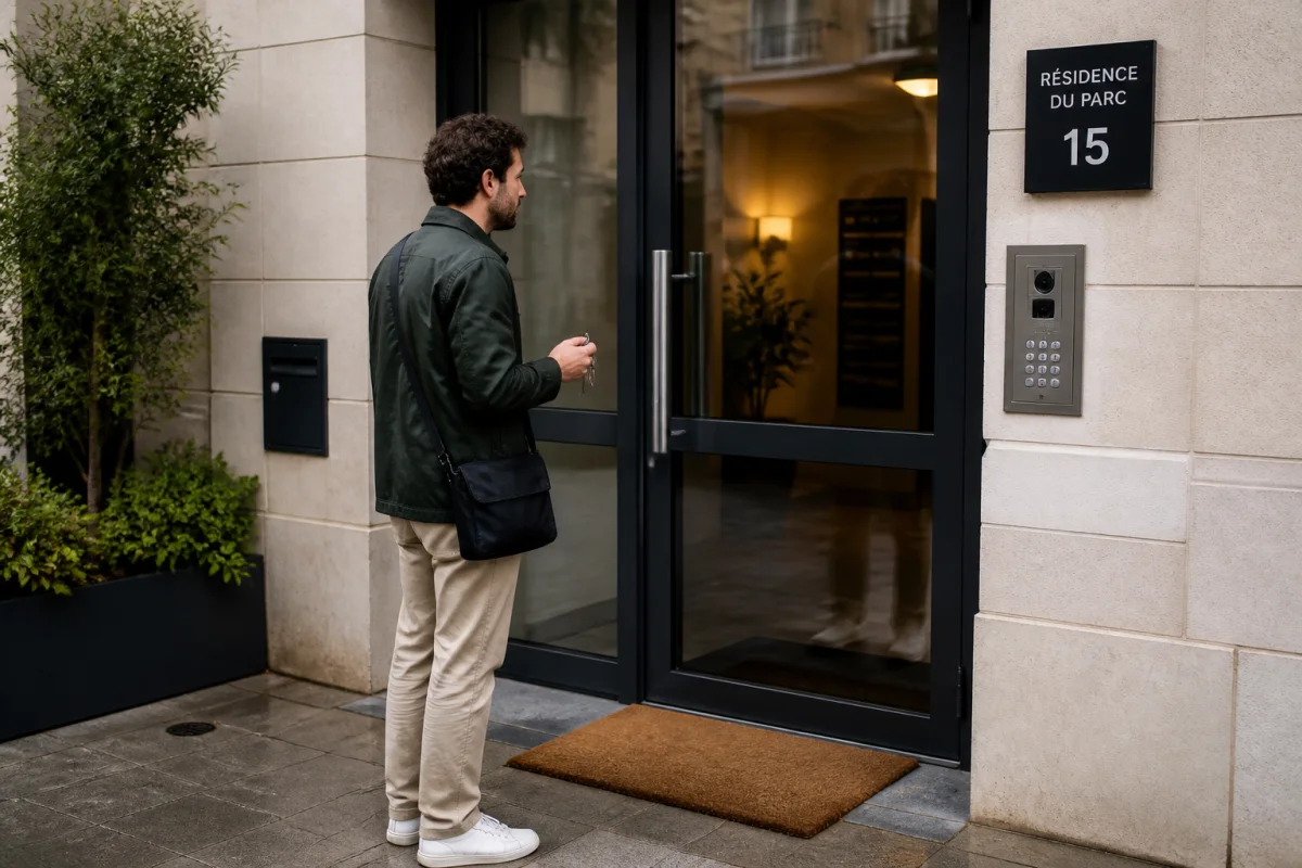 ouvrir une porte d'immeuble sans badge