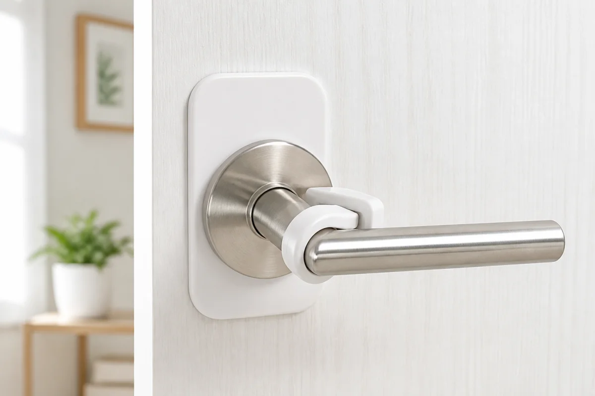 bloquer poignée de porte