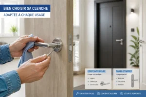 Guide entretien poignée de porte pour éviter les blocages